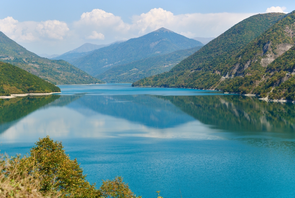 Zhinvali water reservoir 
