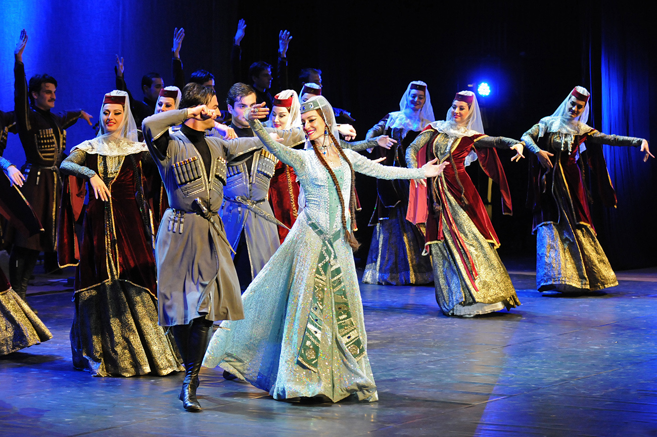 Folk Costumes and Dances: Why Georgians Dance with Knives and Fire