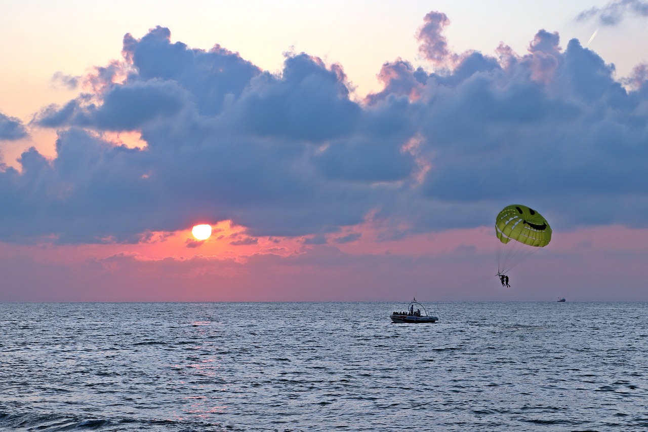 Parasailing in Batumi