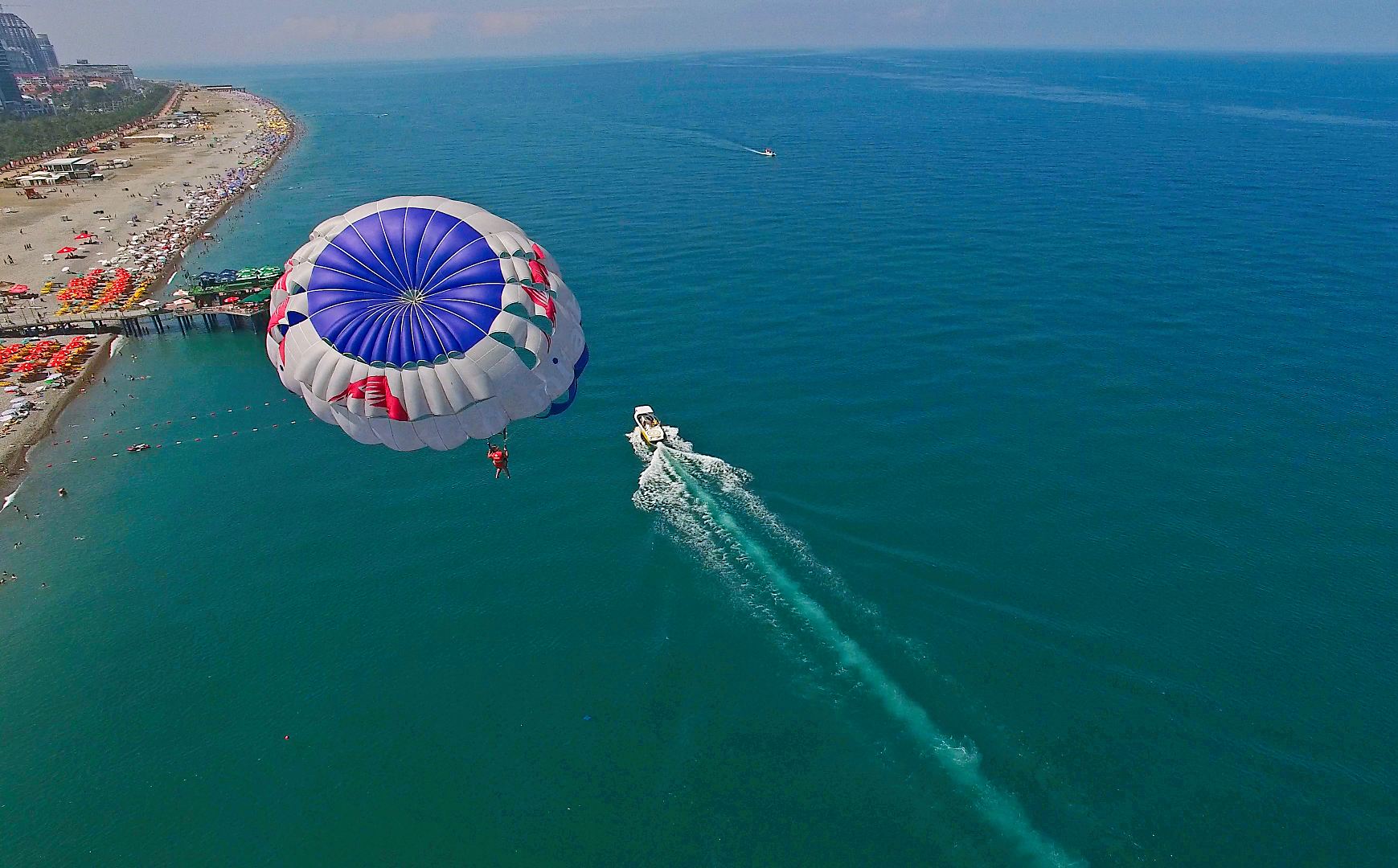 Parasailing in Batumi